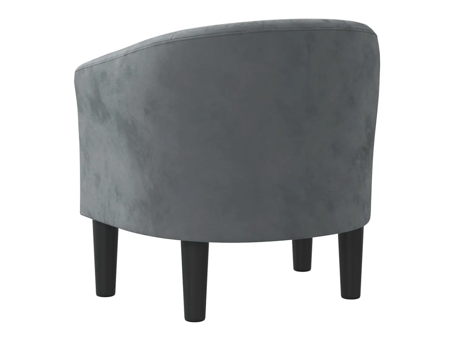 Poltrona | Cadeira Relax | Poltrona Confortável para Sala veludo cinzento-escuro SHL333425^ Poltrona