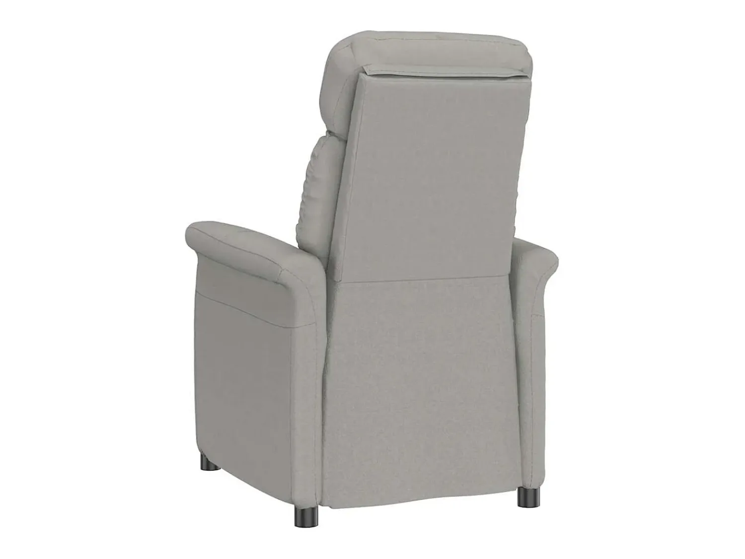 Poltrona* Poltrona | Cadeira Relax | Cadeira Recliner Cinza Claro Cinzento-claro 70.5x96.5x95 cm SHL15651 Cinzento claro
