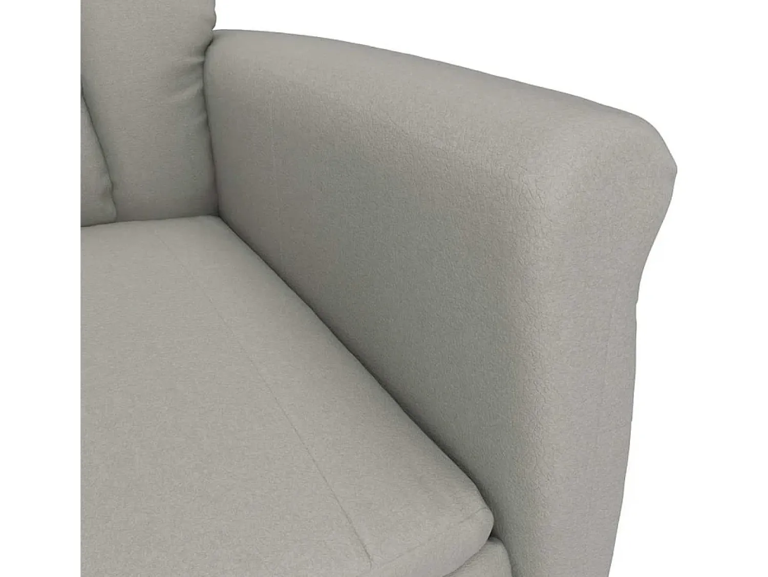 Poltrona* Poltrona | Cadeira Relax | Cadeira Recliner Cinza Claro Cinzento-claro 70.5x96.5x95 cm SHL15651 Cinzento claro