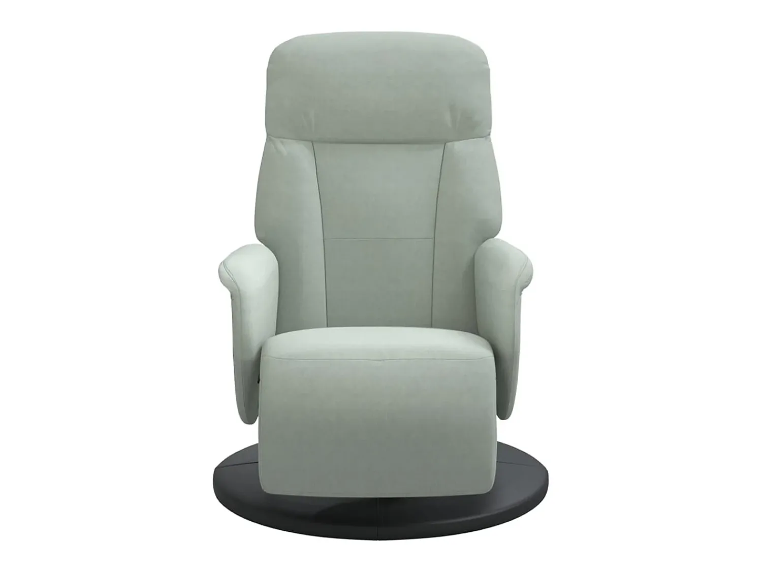 Poltrona* Poltrona | Cadeira Relax | Cadeirão reclinável com apoio de pés veludo -claro SHL819704 Cinzento