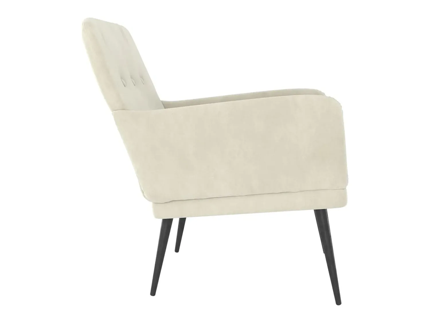 Poltrona | Cadeira Relax com apoio de braços 62x79x79 cm veludo cor SHL737392^ Poltrona