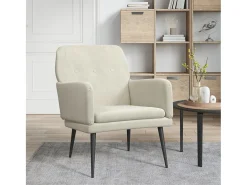 Poltrona | Cadeira Relax com apoio de braços 62x79x79 cm veludo cor SHL737392^ Poltrona