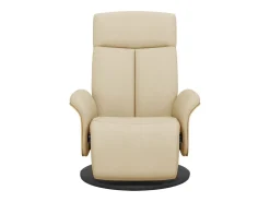 Poltrona* Poltrona | Cadeira Relax | Cadeira reclinável com apoio de pés tecido SHL45156 Creme