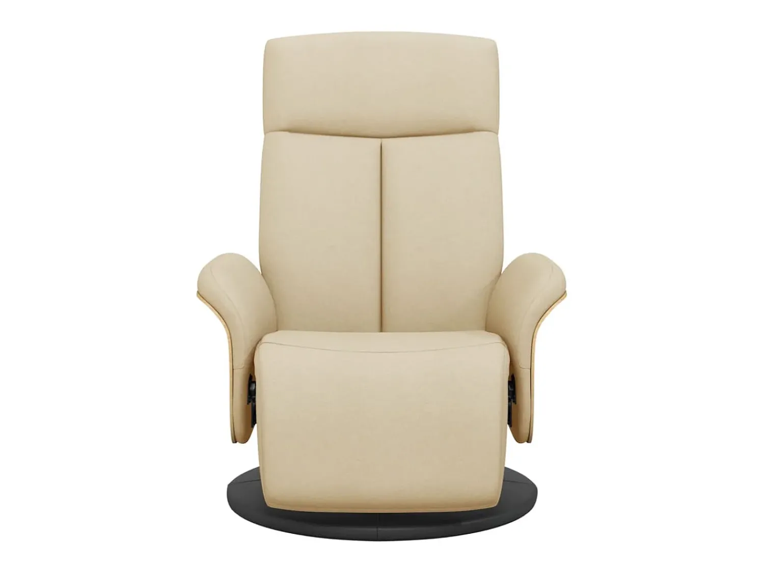 Poltrona* Poltrona | Cadeira Relax | Cadeira reclinável com apoio de pés tecido SHL45156 Creme