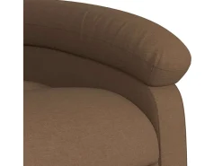Poltrona| Poltrona | Cadeira Relax | Cadeira reclinável tecido SHL779969 Castanho