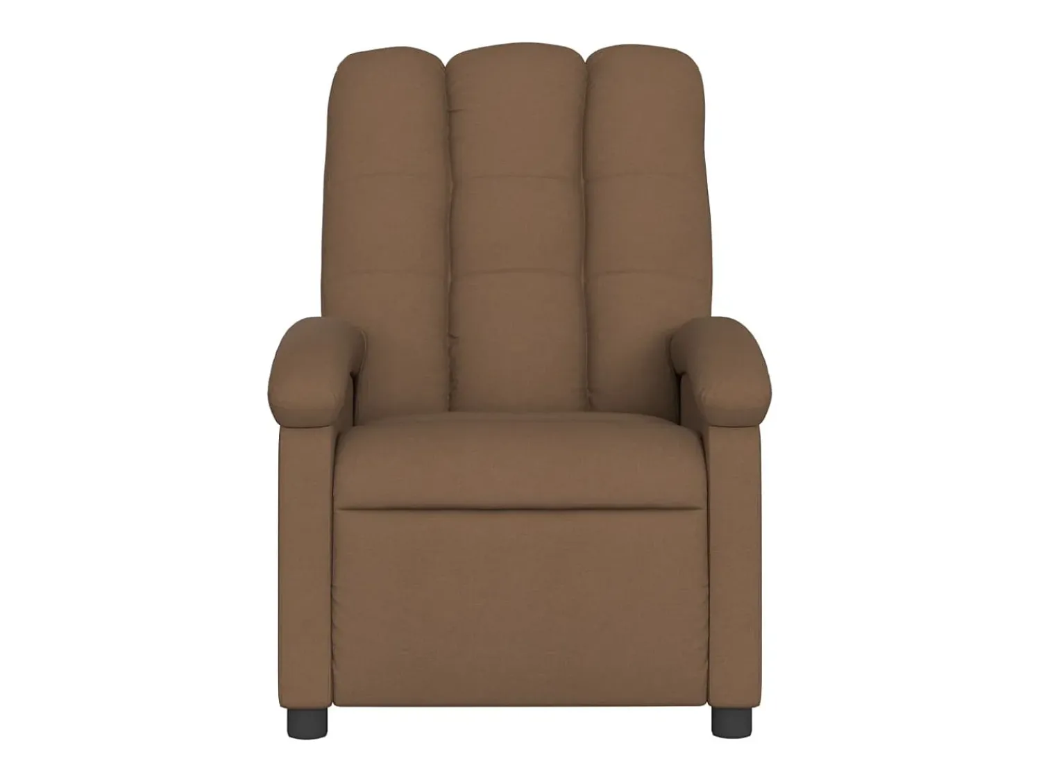 Poltrona| Poltrona | Cadeira Relax | Cadeira reclinável tecido SHL779969 Castanho