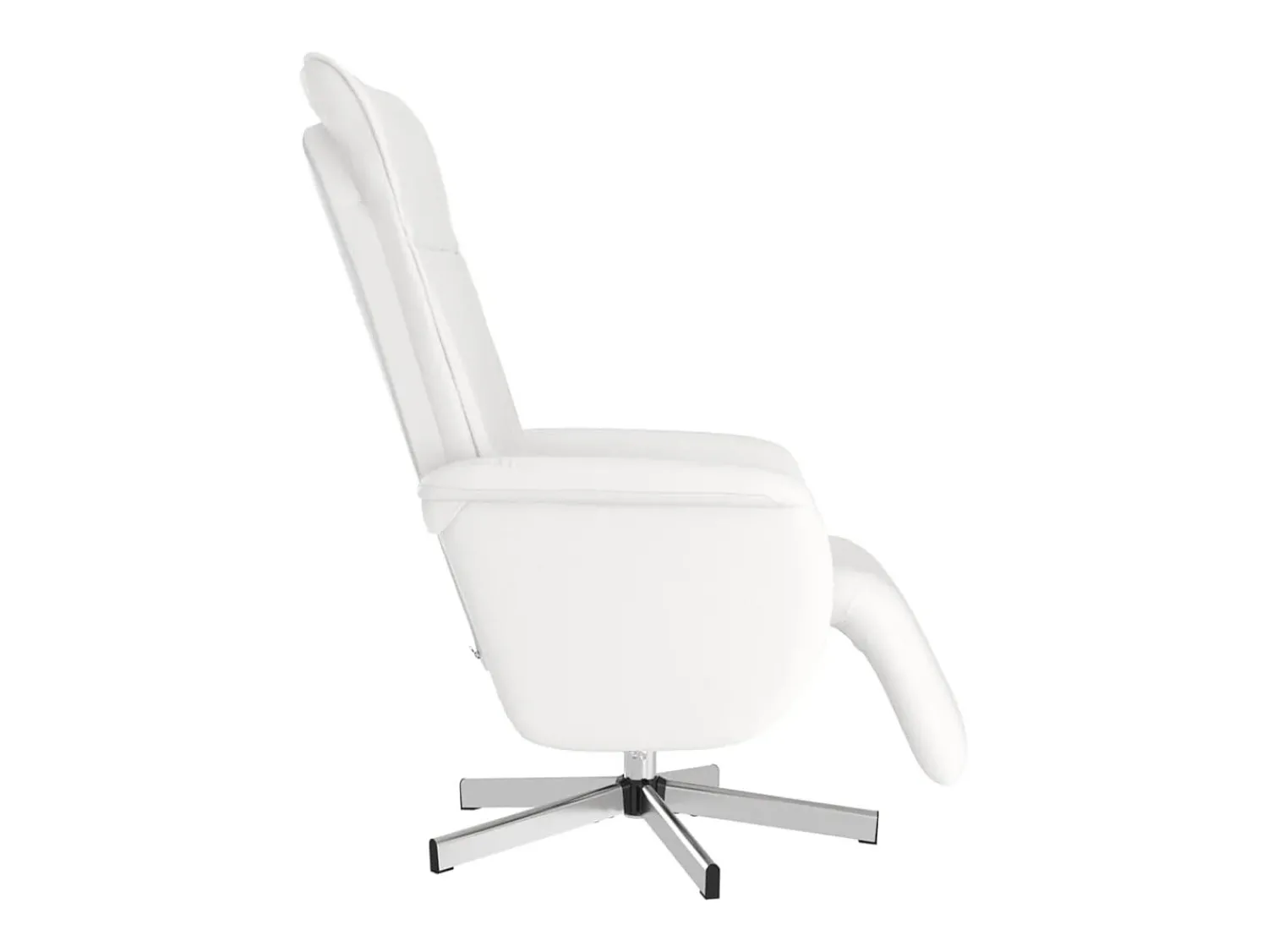 Poltrona | Cadeira Relax | Cadeira reclinável com apoio de pés couro artificial SHL640422^ Poltrona