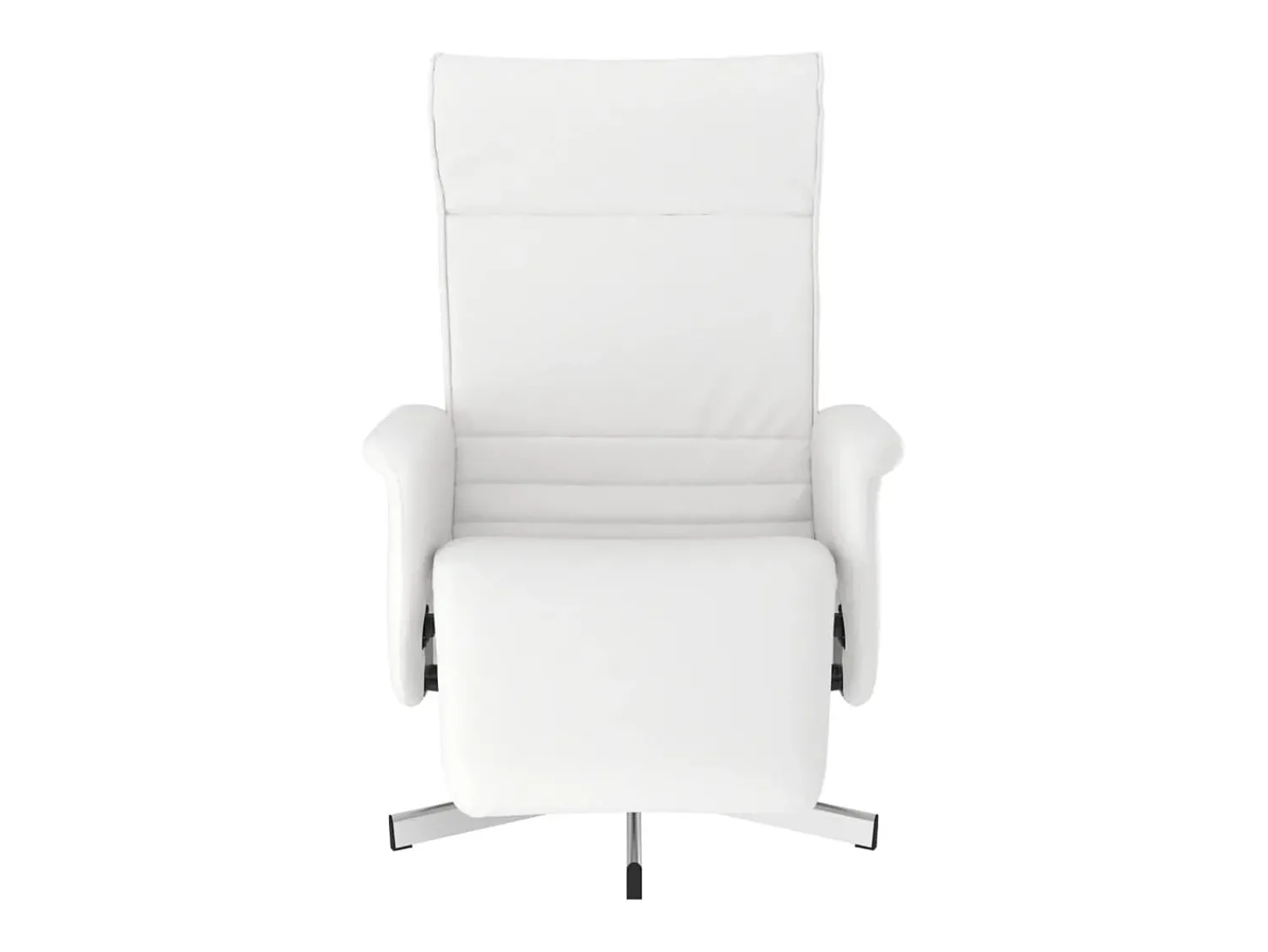 Poltrona | Cadeira Relax | Cadeira reclinável com apoio de pés couro artificial SHL640422^ Poltrona