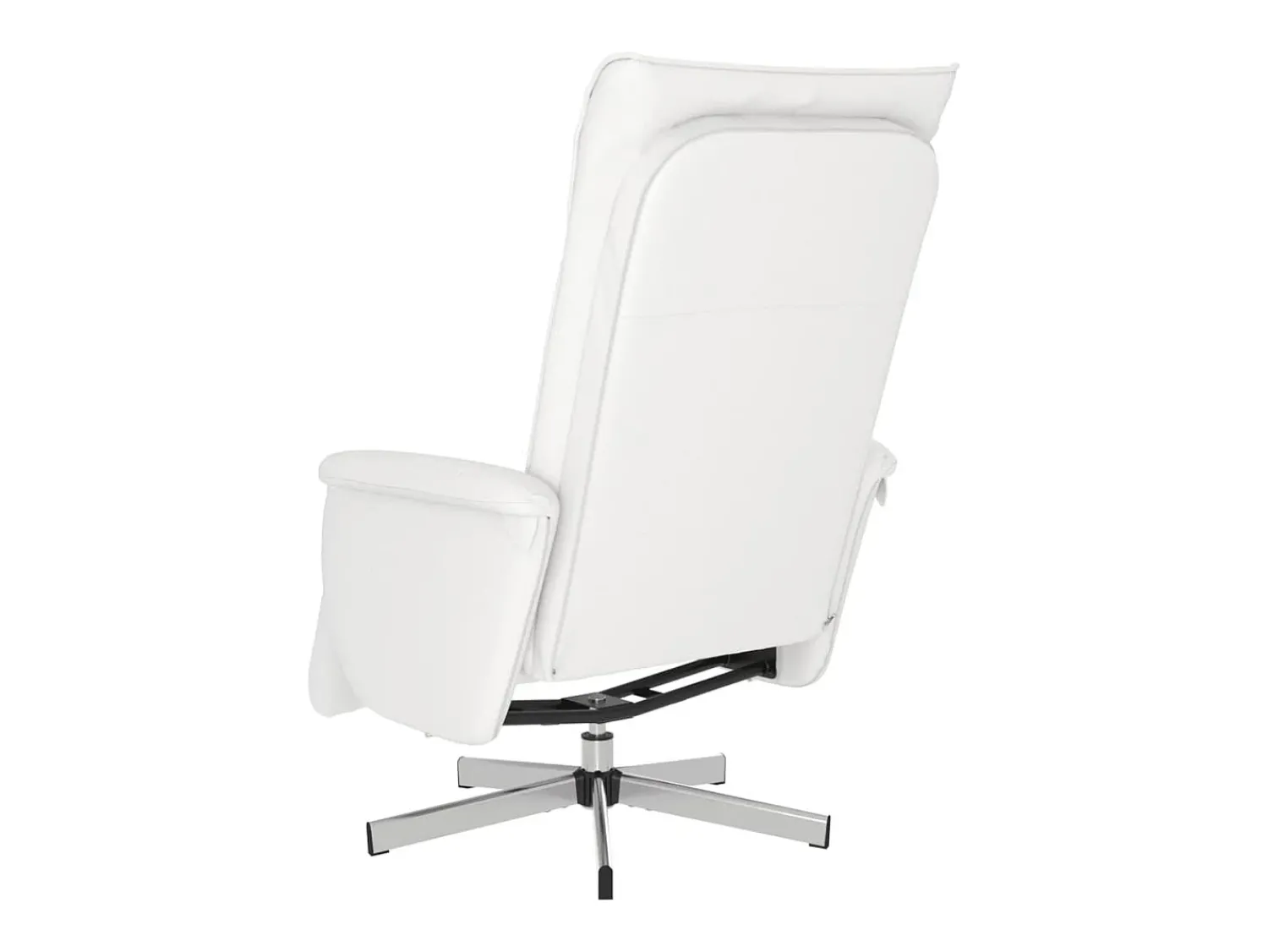 Poltrona | Cadeira Relax | Cadeira reclinável com apoio de pés couro artificial SHL640422^ Poltrona