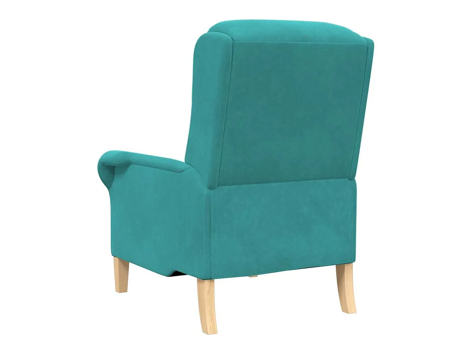 Poltrona | Cadeira Relax | Poltrona Confortável para Sala Turquesa 76x94x102 cm Veludo SHL134762^ Poltrona