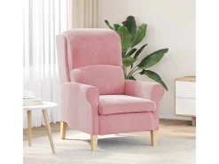 Poltrona | Cadeira Relax | Poltrona Confortável para Sala 76x94x102 cm Veludo SHL576724^ Poltrona