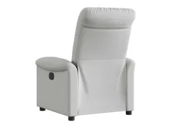 Best Poltrona | Cadeira Relax | Cadeira reclinável tecido nuvem SHL651771 Cinzento