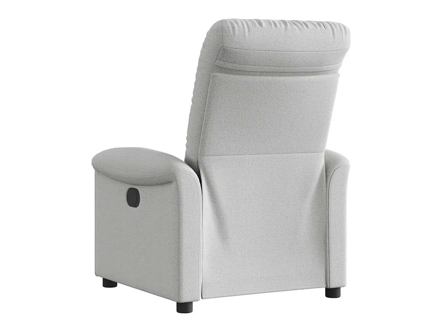 Best Poltrona | Cadeira Relax | Cadeira reclinável tecido nuvem SHL651771 Cinzento