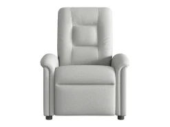 Best Poltrona | Cadeira Relax | Cadeira reclinável tecido nuvem SHL651771 Cinzento