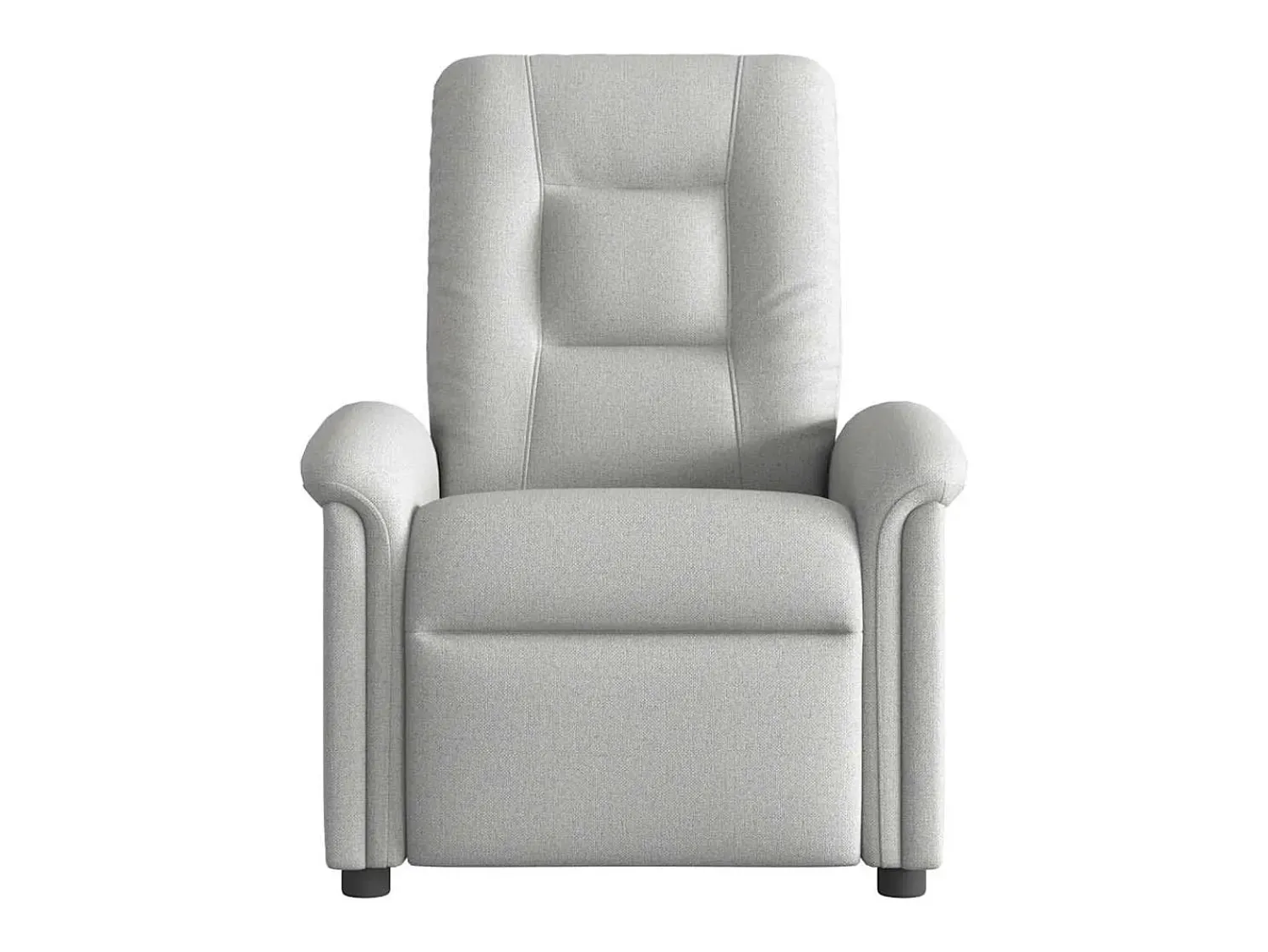 Best Poltrona | Cadeira Relax | Cadeira reclinável tecido nuvem SHL651771 Cinzento