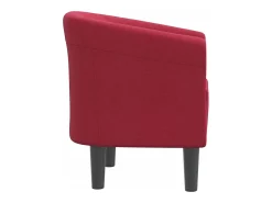 Poltrona* Poltrona | Cadeira Relax | Poltrona Confortável para Sala tecido tinto SHL246021 Vermelho