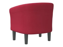 Poltrona* Poltrona | Cadeira Relax | Poltrona Confortável para Sala tecido tinto SHL246021 Vermelho