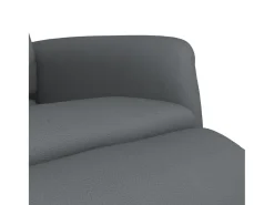 Poltrona* Poltrona | Cadeira Relax | Cadeira reclinável com apoio de pés couro artificial SHL690859 Cinzento
