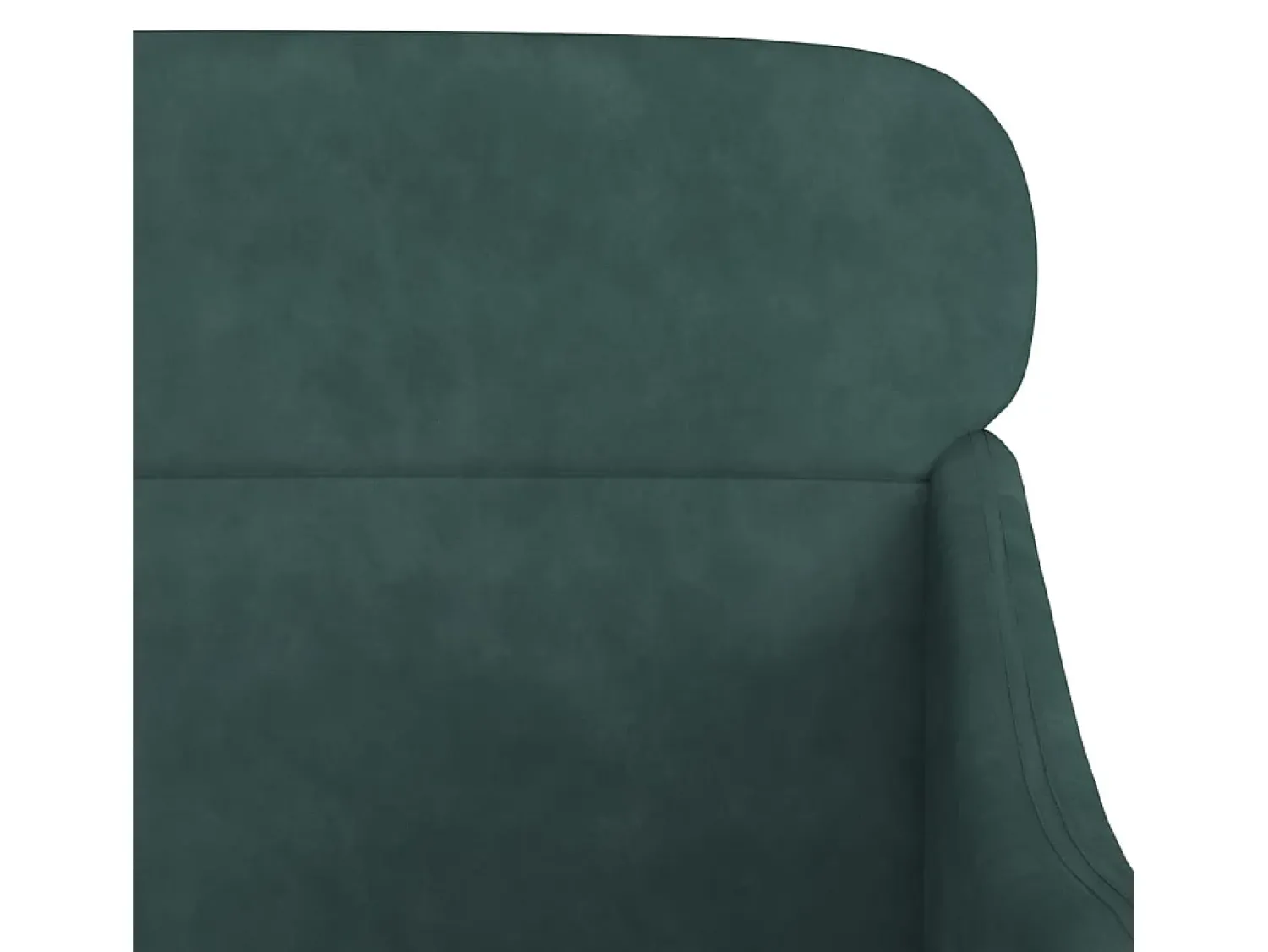 Poltrona| Poltrona | Cadeira Relax com apoio de braços 63x76x80 cm veludo verde-escuro SHL403863 Verde pinho