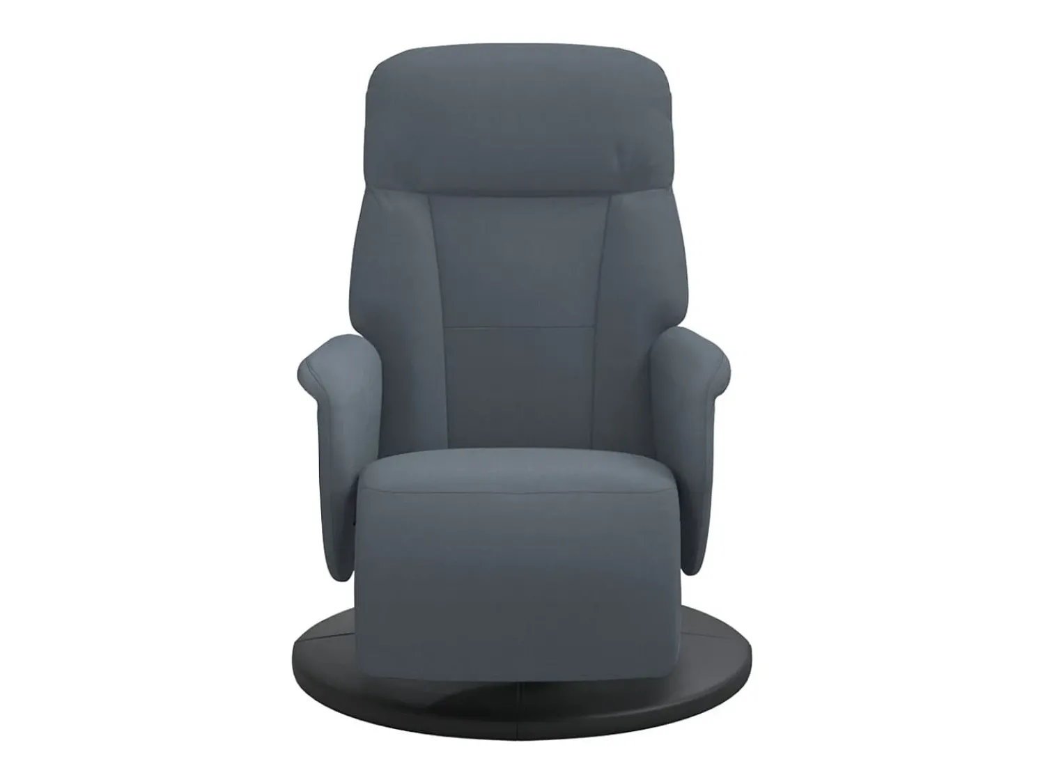 Poltrona | Cadeira Relax | Cadeirão reclinável com apoio de pés veludo cinzento-escuro SHL663110^ Poltrona