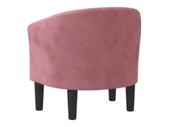 Online Poltrona | Cadeira Relax | Poltrona Confortável para Sala veludo SHL993222 Rosa