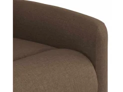 Poltrona* Poltrona | Cadeira Relax | Cadeira reclinável tecido SHL500760 Castanho