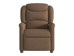 Poltrona* Poltrona | Cadeira Relax | Cadeira reclinável tecido SHL500760 Castanho