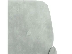 Poltrona | Cadeira Relax com apoio de braços 62x79x79 veludo -claro SHL813592^ Poltrona