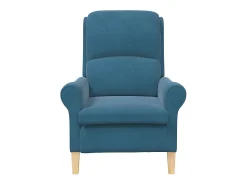 Poltrona| Poltrona | Cadeira Relax 76x94x102 cm Veludo SHL77734 Azul
