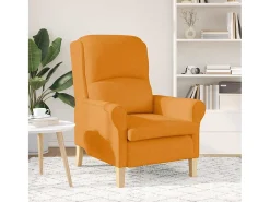 Poltrona | Cadeira Relax -escuro 76x94x102 cm tecido SHL413390^ Poltrona