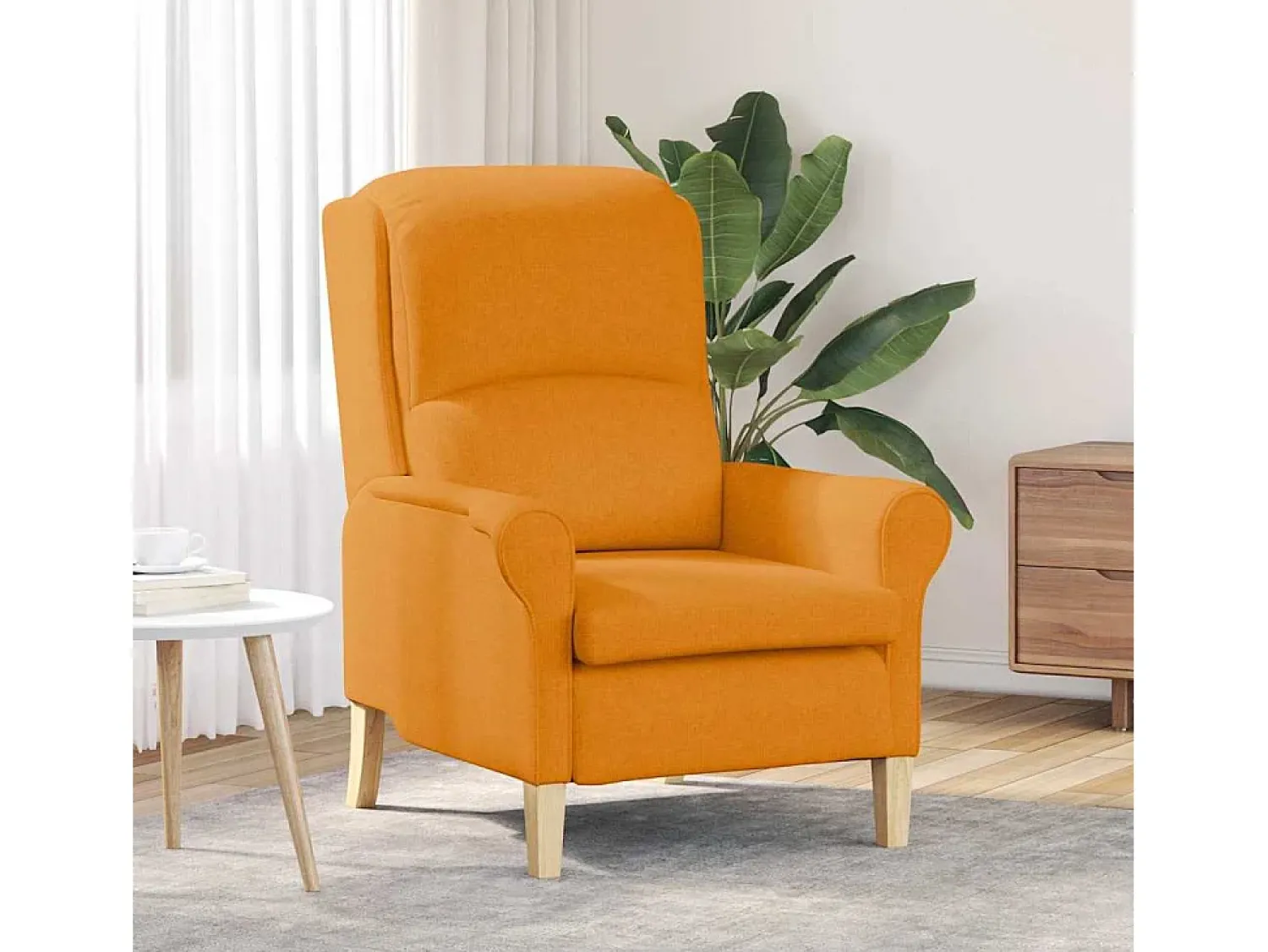 Poltrona | Cadeira Relax -escuro 76x94x102 cm tecido SHL413390^ Poltrona