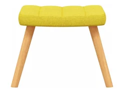 Poltrona* Poltrona | Cadeira Relax com banco tecido mostarda SHL440318 Amarelo
