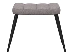 Poltrona | Cadeira Relax com banco tecido cinzento-acastanhado SHL412857^ Poltrona