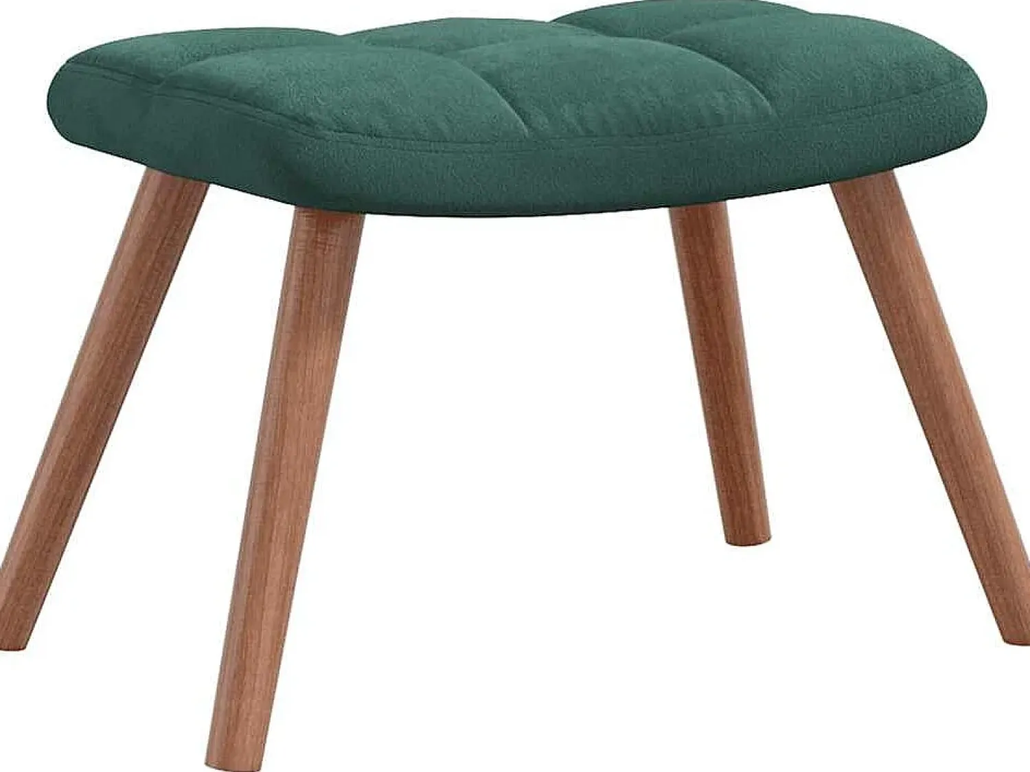 Poltrona* Poltrona | Cadeira Relax com banco veludo verde-escuro SHL445630 Verde pinho