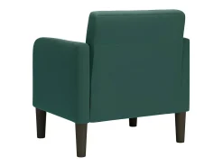 Sale Poltrona | Cadeira Relax com apoio de braços 54 cm veludo verde-escuro SHL708159 Verde pinho