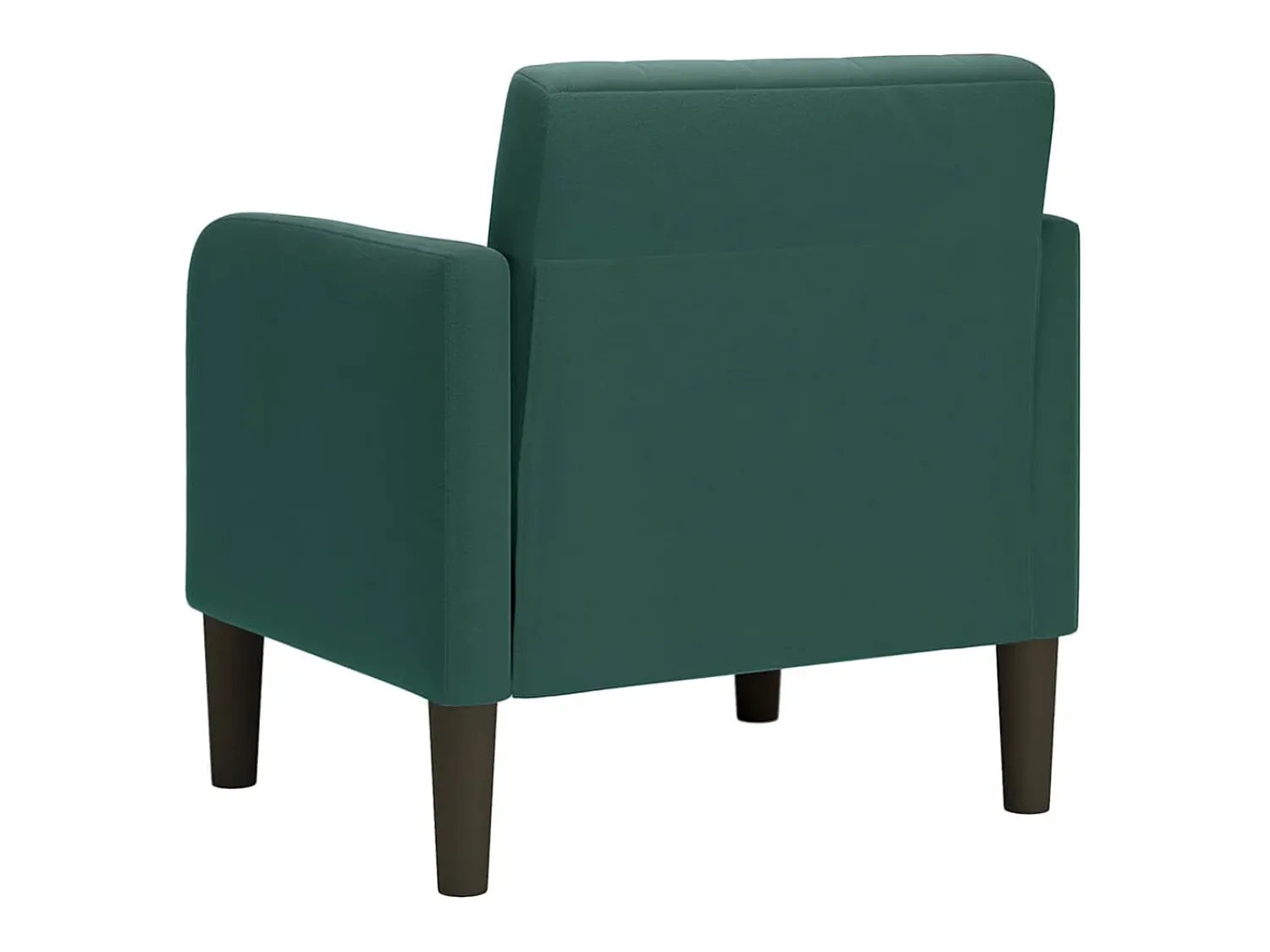 Sale Poltrona | Cadeira Relax com apoio de braços 54 cm veludo verde-escuro SHL708159 Verde pinho