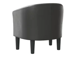 Poltrona| Poltrona | Cadeira Relax couro artificial SHL222754 Cinzento