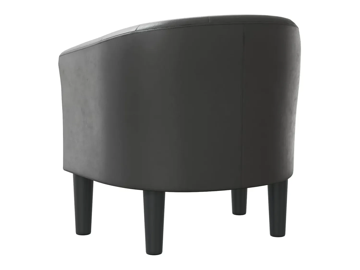 Poltrona| Poltrona | Cadeira Relax couro artificial SHL222754 Cinzento