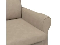 Poltrona| Poltrona | Cadeira Relax Cinzento-acastanhado 76x94x102 cm Microfibra SHL223278 Taupe