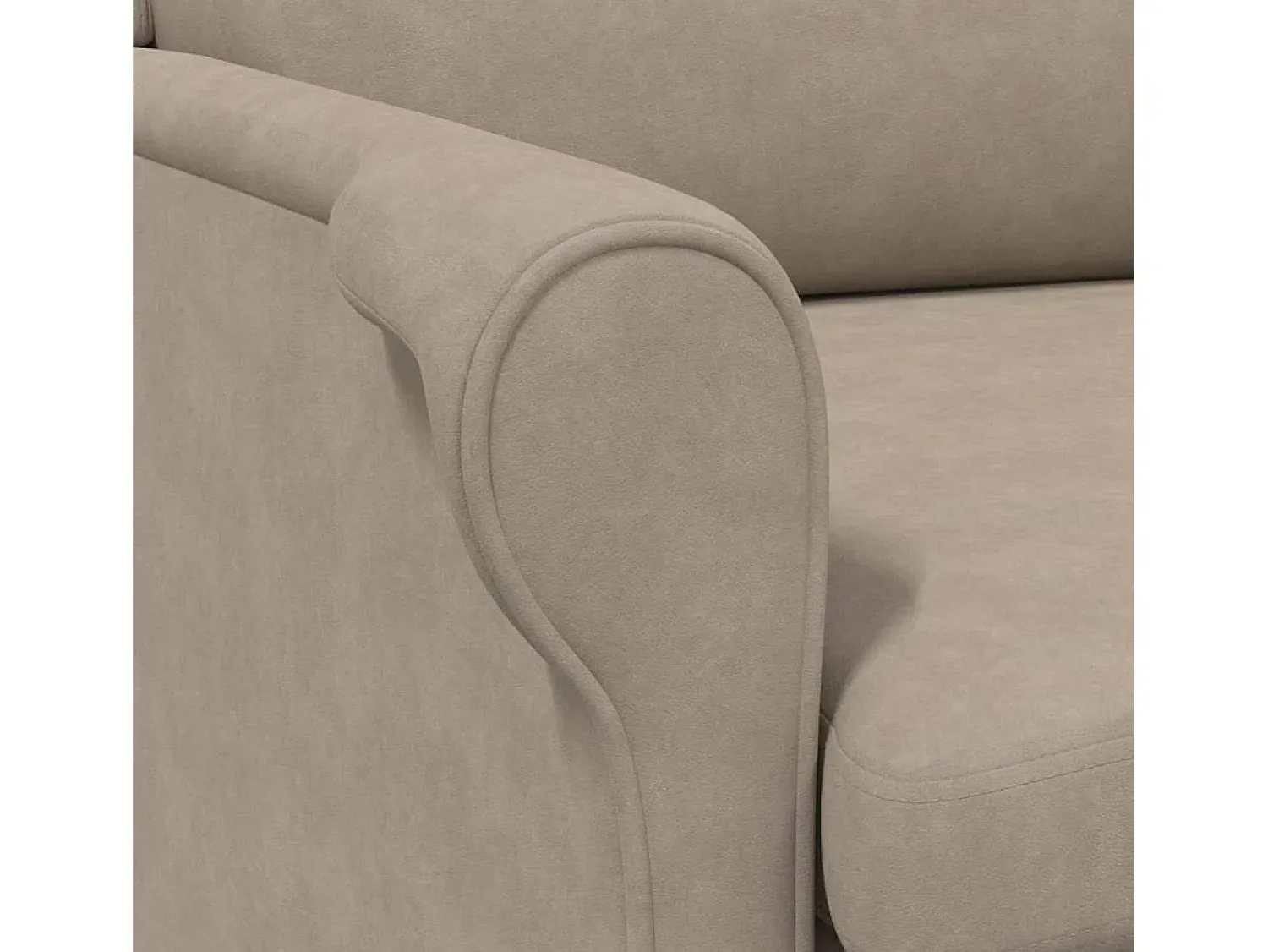 Poltrona| Poltrona | Cadeira Relax Cinzento-acastanhado 76x94x102 cm Microfibra SHL223278 Taupe