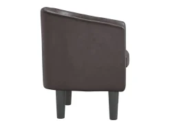 Poltrona* Poltrona | Cadeira Relax couro artificial SHL286328 Castanho