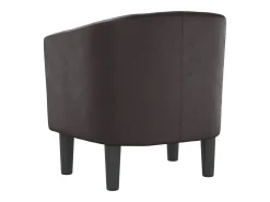 Poltrona* Poltrona | Cadeira Relax couro artificial SHL286328 Castanho