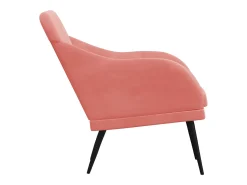 Poltrona* Poltrona | Cadeira Relax com apoio de braços 63x76x80 cm veludo SHL227225 Rosa