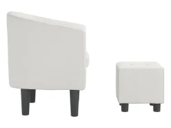 Poltrona | Cadeira Relax com apoio de pés couro artificial SHL623744^ Poltrona