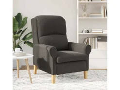 Poltrona | Cadeira Relax Cinzento escuro 76x94x102 cm SHL801494^ Poltrona