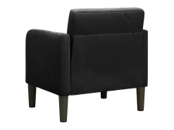 Outlet Poltrona | Cadeira Relax com apoio de braços 54 cm veludo SHL241565 Preto