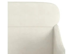 Poltrona* Poltrona | Cadeira Relax com apoio de braços 63x76x80 cm veludo cor SHL918554 Creme
