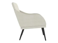 Poltrona* Poltrona | Cadeira Relax com apoio de braços 63x76x80 cm veludo cor SHL918554 Creme