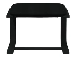 Poltrona* Poltrona | Cadeira Relax com banco p/ pés tecido SHL638216 Preto