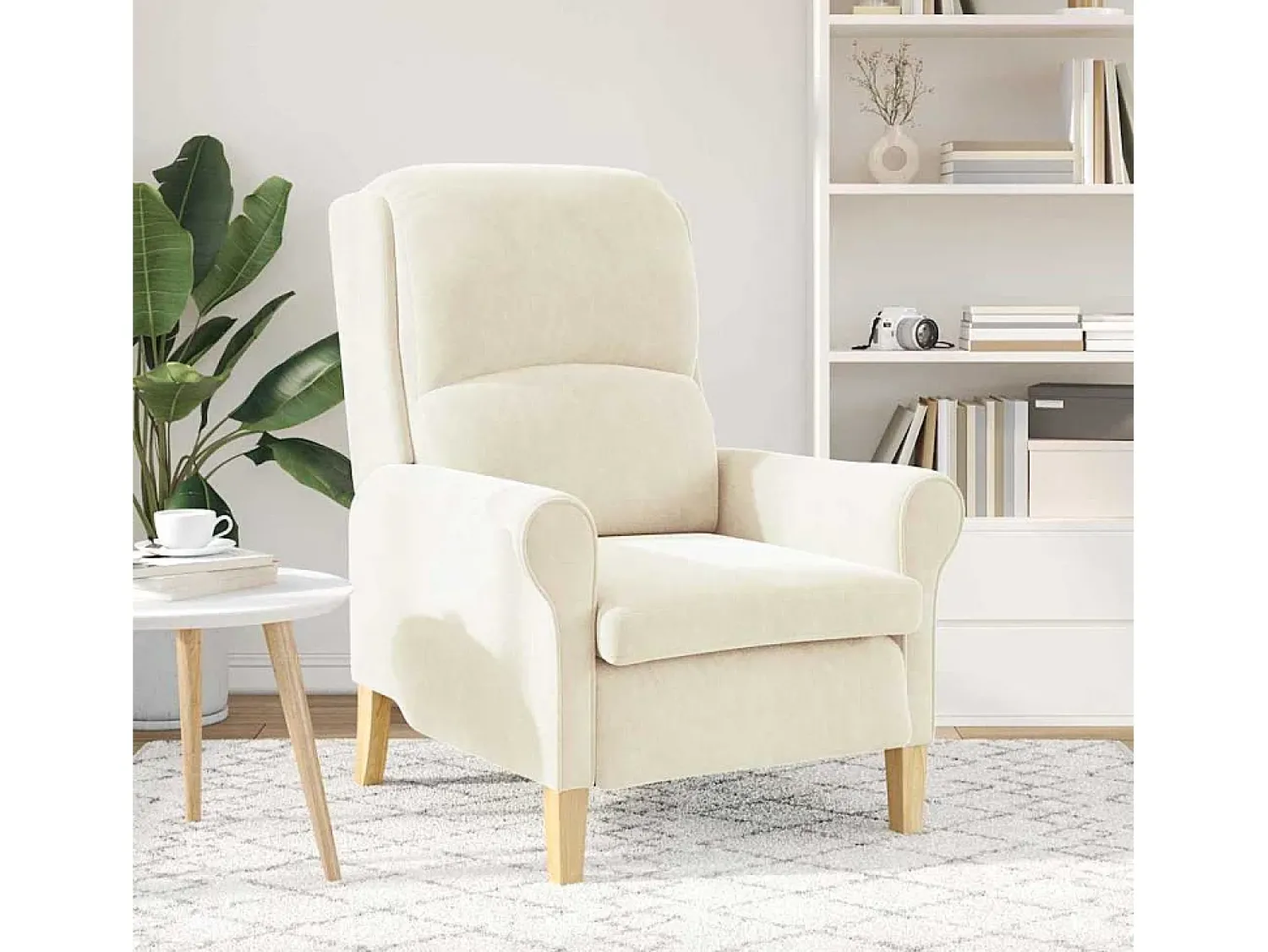 Poltrona | Cadeira Relax 76x94x102 cm Veludo SHL940434^ Poltrona